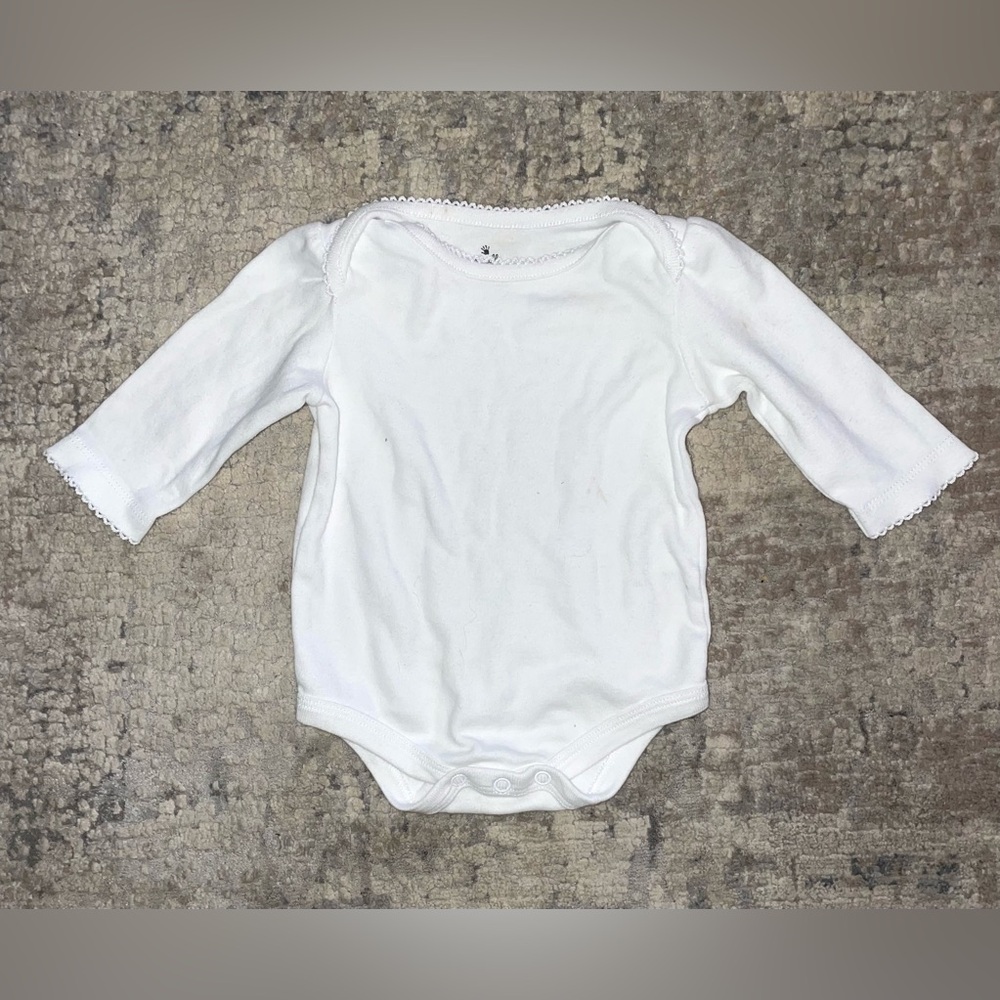 Small Wonders long sleeve onesie